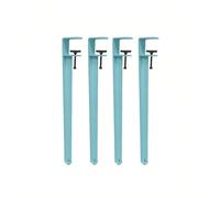 Hairpin Metal Coffee Table Legs Set of 4 Desk Legs Furniture Desk Legs Dining End Table Chairs Bench Leg DIY Furniture Legs(71cm/Sky Blue)