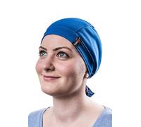 hairtex Bonnet d’étable avec rubans - Protège contre les odeurs - Résistant à l’eau, Anti-saleté, Respirant blue-pop M