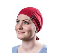 hairtex Bonnet d’étable avec rubans - Protège contre les odeurs - Résistant à l’eau, Anti-saleté, Respirant rouge L