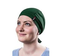 hairtex Bonnet d’étable avec rubans - Protège contre les odeurs - Résistant à l’eau, Anti-saleté, Respirant vert M