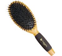 Hairway Brosse à cheveux poils de sanglier véritables, piques en polyamide, 75 mm x 240 mm