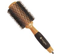 Hairway Brosse ronde poils de sanglier véritables, piques en polyamide, 38 mm x 68 mm
