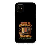 Haised on Saturday Morning Cartoons Gen X Coque pour iPhone 11