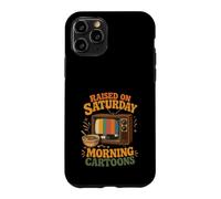 Haised on Saturday Morning Cartoons Gen X Coque pour iPhone 11 Pro