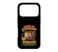 Haised on Saturday Morning Cartoons Gen X Coque pour iPhone 17 Pro