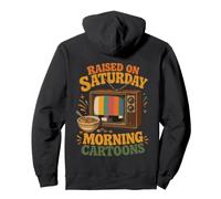 Haised on Saturday Morning Cartoons Gen X Sweat à Capuche