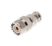 HAISENG BNC Connecteur mâle vers UHF SO239 PL-259 femelle RF Adaptateur coaxial Connecteur de câble Porte-monnaie Cadre Embrayage Claw Support de levier Sac à couture Baiser Boule à clipser Poignée