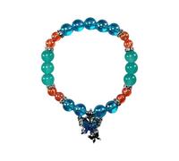 HAISENG Bracelet de perles avec pendentif papillon en cristal et chaîne d'amitié pour enfants Bijoux de tous les jours, taille unique, Comme décrit