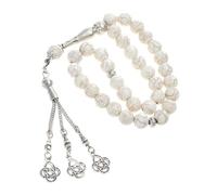 HAISENG Bracelet de perles d'amitié avec pendentif religieux en turquoise, chapelet pour femme, fille, homme, catholique pour femme, taille unique, Comme décrit