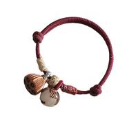 HAISENG Bracelets en fil tendance pour coller un cordon réglable avec des tenues élégantes perles kabbale pour cadeaux spéciaux, taille unique, Comme décrit