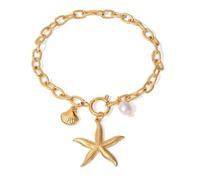 HAISENG Breloque marine tendance symbolisant la douceur et la bonne fortune. Convient pour les femmes jeunes et les amateurs de mode, bijoux de fête et de tenue décontractée, taille unique, Comme