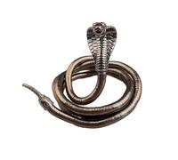 HAISENG Collier ras du cou punk serpent unique flexible multicouche en métal bijoux pour femmes serpent pliable torsadé