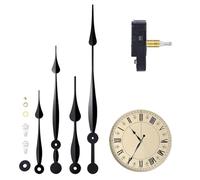 HAISENG Ensemble de mouvement d'horloge à long axe pour grands mouvements d'horloges murales
