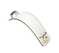 HAISENG Épaulettes ergonomiques antidérapantes avec rembourrage respirant pour sangle de sac sous les aisselles Confort et soulagement de la fatigue Coussinets d'épaule en PU respirant, beige, One