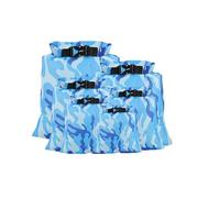 HAISENG Lot de 6 sacs étanches recyclables à usage multiple avec extrémité supérieure enroulable pour appareils électroniques