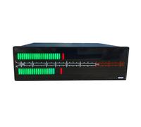 HAISENG Panneau de spectre auditif à affichage LED Musique Rythme Son Stéréo Répartiteur auditif pour amplificateurs Carte d'amplificateur Accessoire