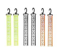 HAISENG Pendentif réflecteur de cyclisme - Pendentifs réfléchissants haute visibilité en nylon pour enfants et adultes - Accessoires de cyclisme en plein air pour sac d'école