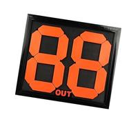 HAISENG Plaque de remplacement pour joueurs de football - Double face - Affichage manuel - Accessoires de tableau de remplacement double face