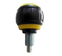 HAISENG Poignée antidérapante pour vélo d'appartement avec mécanisme à ressort - Verrouillage sécurisé - Équipement de fitness