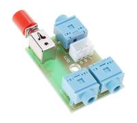 HAISENG Sélecteurs de musique A/B avec port de 3,5 mm pour la gestion des signaux, contrôleur double source, sélecteurs d'entrée double