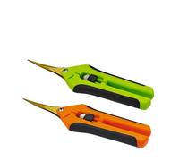 HAISHANG 2 pièces Sécateurs de Jardin Revêtus de Titane, Cisailles de Jardinage avec Poignées Ergonomiques,Sécateurs à Main Verrouillage de Sécurité pour Plantes, Fleurs, Branches