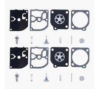 HAISHINE 2 x carburateur Diaphragme réparation Kit de Reconstruction pour Husqvarna 45 40 49 55 51 Scie H55 H51 240R 245R Tondeuse pour Zama RB-45