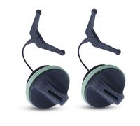Haishine 2pcs Carburant Bouchon de réservoir d'essence Pour Husqvarna 362 365 371 372 385 390 394 395 3120 Tronçonneuse # 537215202