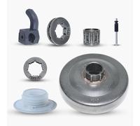Haishine .325 "Pompe à huile à engrenage à tambour à engrenages à vis sans fin pour Husqvarna 340 345 346XP 351 353 445 Pièces pour tronçonneuse