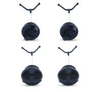 Haishine 4PCS Bouchon de réservoir Bouchon D'huile pour Husqvarna 36 41 55 136 137 142 141 254 257 Tronçonneuse Pieces Detachees 530071266 501765602