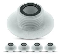 Haishine 5Pcs Kit pompe à huile à vis sans fin pour chinoise 4500 5200 5800 tronçonneuse 45cc 52cc 58cc Chainsaw