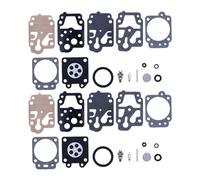 Haishine Carburateur Joint Réparation Kit pour Walbro K20-WYJ SRM260 SRM2601 SRM261 SRM2400 330 pour Honda GX25 GX35 HHB25 HHH25 Tondeuse à Gazon（2 Pièces）