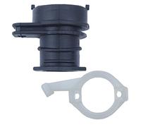 Haishine Collecteur d'admission d'admission avec Pince de Support pour Husqvarna 362 365 371 372 XP 372XP