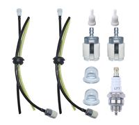 Haishine Conduite de Carburant Kit pour Echo SRM, Kit 2 Conduites de Carburant avec Filtre, Universel Filtre à Essence kit pour Coupe-Herbe, Débroussailleuse, Tronconneuse Taille-Haie#13211546730