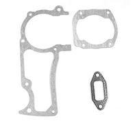 Haishine Ensemble de Joints de Silencieux de Carter de Cylindre pour Husqvarna 362 365 372 372 372XP 371 pour JONSERED 2066 2165 Scie à chaîne de Moteur