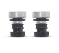 Haishine Jeu d'écrous Boulons Fixation Siège de Moto avec Kit d'écrous Compatible pour Harley Sportster Dyna Touring 1996-2023