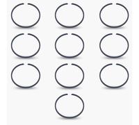 Haishine Kit d'anneaux de Piston 10Pcs / lot 46MM x 1.5MM pour Husqvarna 55, 55 Rancher, 257, 357, 357XP Pièces de Rechange pour tronçonneuse