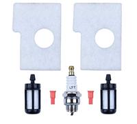 Haishine Kit de Bougie d'allumage de reniflard de réservoir de Carburant de Filtre à air pour Stihl MS180 MS170 018 017 MS 170 180 Pièces de Rechange de réparation de la tronçonneuse