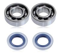 Haishine Kit de Joints d'étanchéité pour roulements à Billes de Vilebrequin pour Husqvarna 51 55 254 257 262 357 359 Scie à chaîne 505275719, 738220225