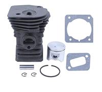 Haishine Nikasil - Kit de goupille à Bague avec Piston pour Cylindre (42MM) avec Joint pour Husqvarna 340 345 E 350EPA pour Jonsered CS 2141 2145 2150