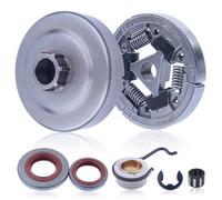 Haishine Pignon d'embrayage pour Stihl MS361 MS440 MS461 MS460 044 046 Tronçonneuse, Remplacement pour 1128 007 1000, Disque passif avce Rouleau à Aiguilles, Bougie d'allumage, Embrayage