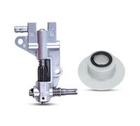 Haishine Pompe à Huile pour Tronçonneuse 5200 4500 5800 52CC 45CC 58CC Pièces de Rechange avec Turbine de Tronçonneuse Adaptée aux Scies à Essence