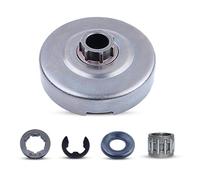 Haishine Rondelle de roulement à aiguilles pour pignon de jante de tambour 3/8 "7T pour Husqvarna 365 372 362 371 372XP avec une pince de rechange pour remplacer les pièces de rechange