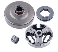 Haishine Roulement à aiguille de pignon de jante pour tambour de 3/8 "-8 T pour Husqvarna 61 66 266 268 268XP 272 272XP - Pièces de rechange pour tronçonneuse