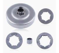 HAISHINE Tambour d'embrayage avec 3 pignons pour Husqvarna 61 266 268 272 Jonsered 625 630 670