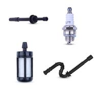 Haishine Tuyau de Carburant pour Stihl 024 026 029 034 036 MS240 MS260 MS290 MS360 TS400 Tuyau d'Impulsion Remplace 11213587700 Filtre à Essence 00003503504 Tuyau d'Impulsion 11131418888600