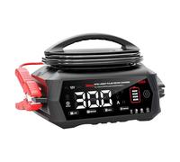 Haisito Chargeur de batterie de voiture 30 A, 6 V/12 V/24 V, chargeur et support pour AGM, Gel, SLA, EFB et LiFePO4, chargeur automatique à 9 niveaux avec écran LCD pour voiture, moto