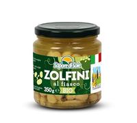 HAISONS ZOLFINI AU FIASCO 350 GR Pot de haricots toscans cuits TUSCANE tradition