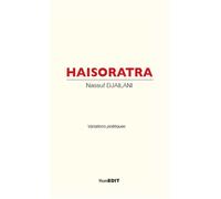 Haisoratra Variations poétiques - Nassuf Djailani - Komedit - broché - Poésie