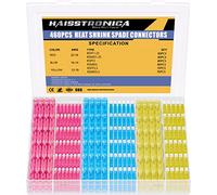haisstronica Lot de 460 connecteurs plats thermorétractables AWG 22-10 femelles et mâles, connecteurs plats à déconnexion rapide