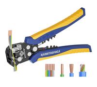 haisstronica Pince à dénuder auto-ajustable, 3 en 1, dénudeuse/coupe/sertissage, pince à dénuder automatique robuste pour fil électrique 10-24 AWG